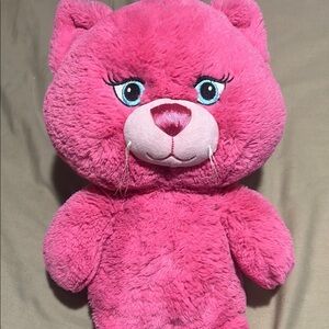 Build-A-Bear Pink Stuffed Animal Plush